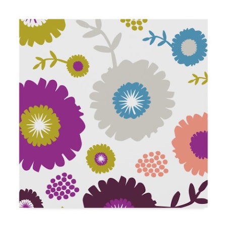 Nicole Ketchum 'Garden Floral Iv' Canvas Art,35x35